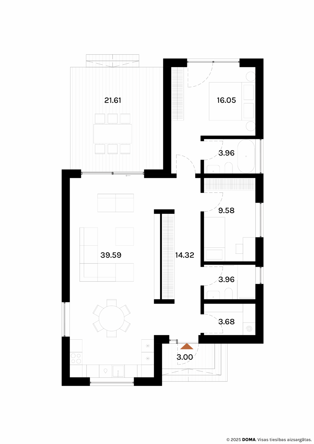 DOMA.homes 91 moduļu māja